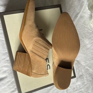 Sam Edelman suede ankle bootie